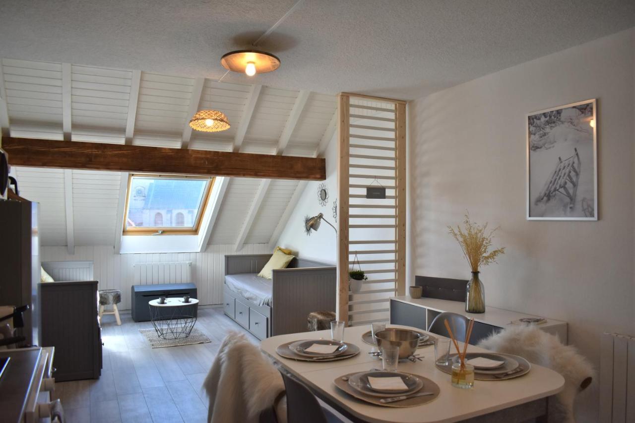 Charmant Studio, Le Petit Gris Des Montagnes Mouthe Exterior foto